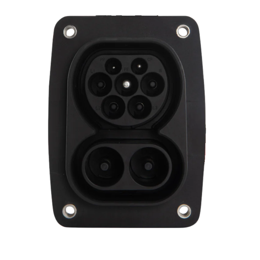 CCS2-kontakt for bil | 150A DC | 63A AC