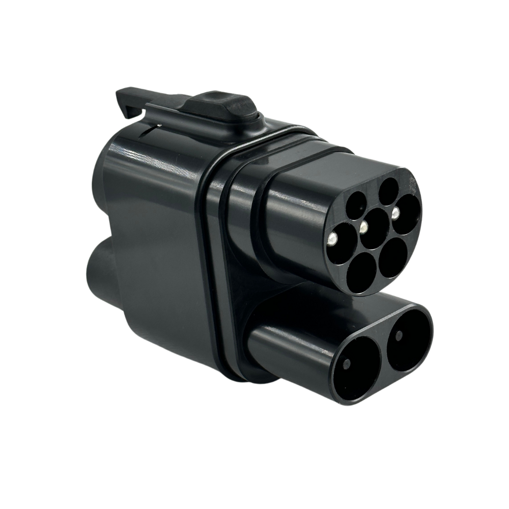 Ladeadapter for elbil CCS2 til CCS1