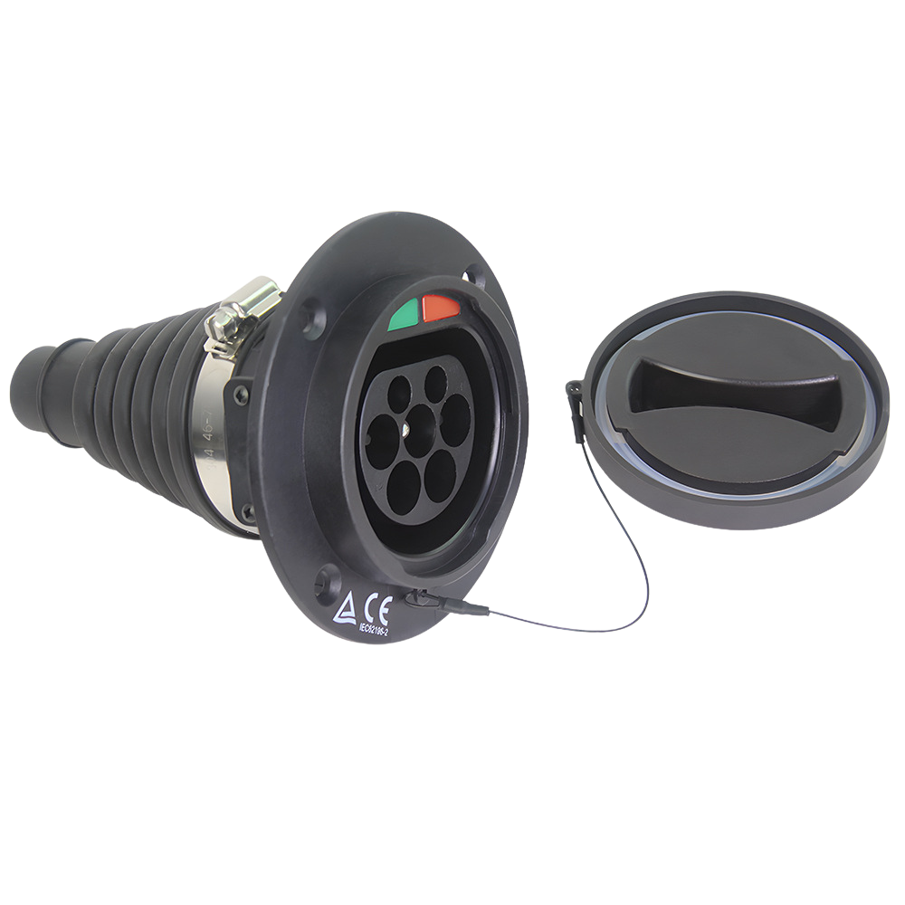 Type 2 Stikkontakt for bil | 3-fase | 16A/32A