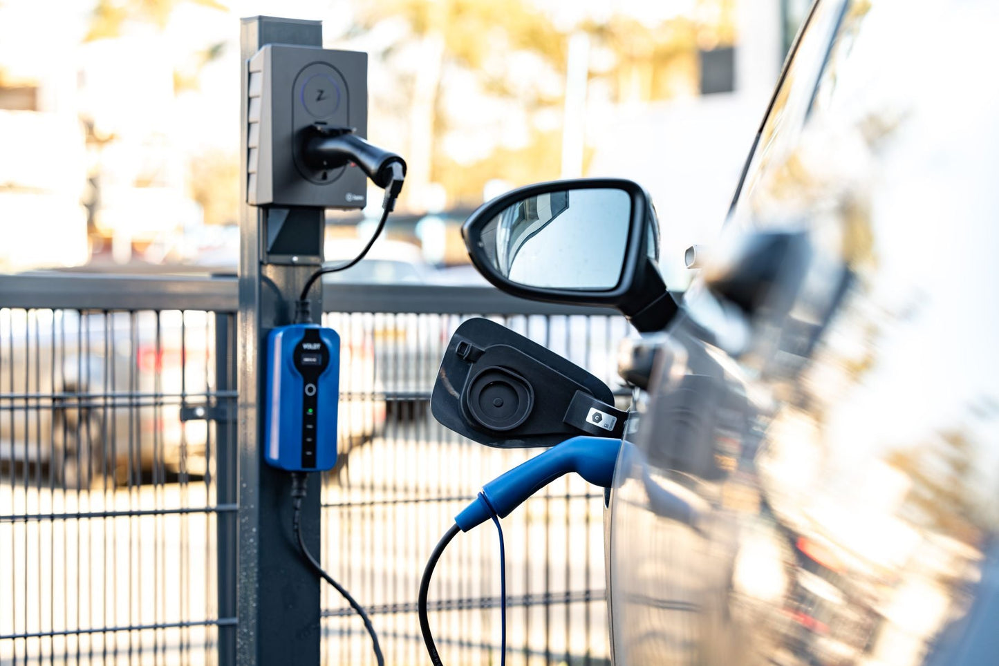 Adapter Type 2 (ladestasjon) til type F 230V schuko-uttak