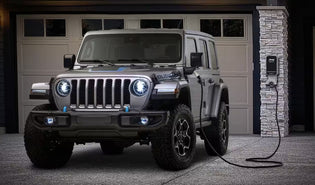 Jeep Wrangler PHEV charging cable