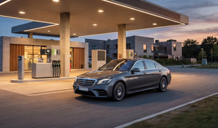 Mercedes S550e Plug-in Hybrid charging cable