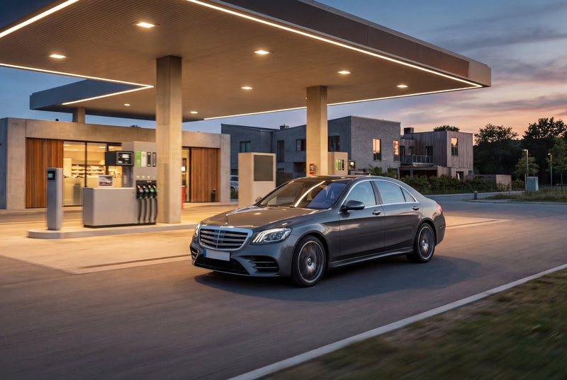 Mercedes S550e Plug-in Hybrid ladekabel