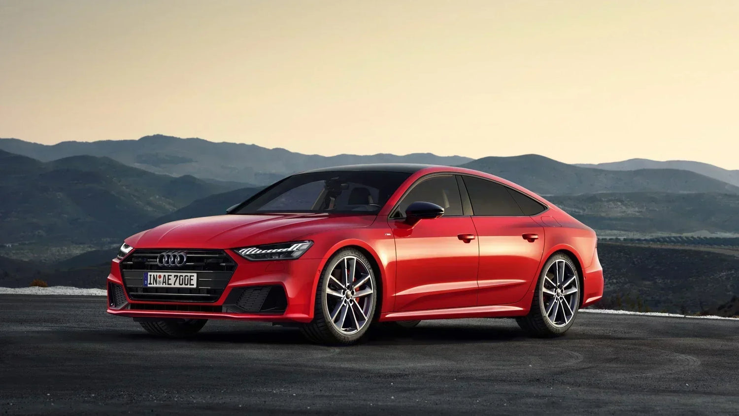 Audi A7 Sportback TFSI PHEV charging cable