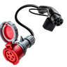 16A 5-polet til Type 2-adapter