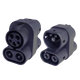 Ladeadapter for elbil CCS1 til CCS2