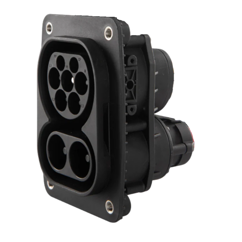 CCS2-kontakt for bil | 150A DC | 63A AC