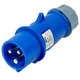 Type 2 til CEE | 1 Fas | justerbar 8A - 32A | 7,4kW Ladekabel