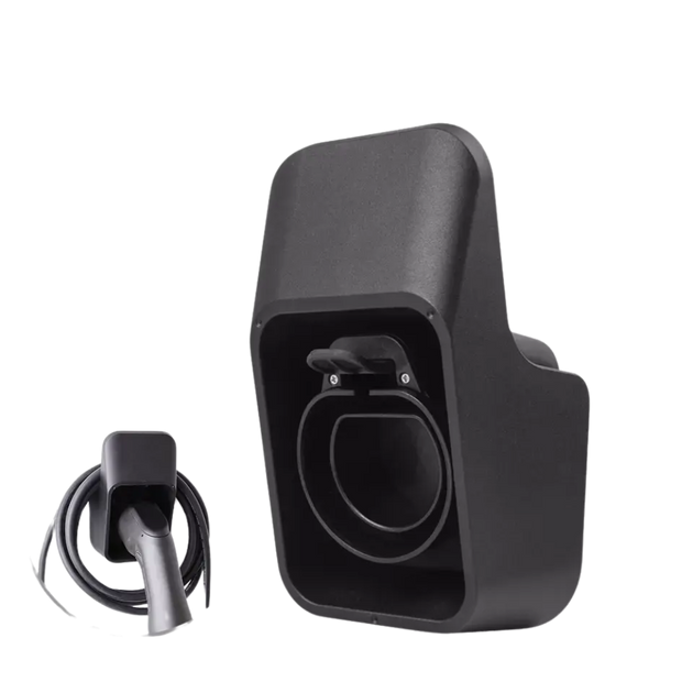 Pluggholder for EV type 2-ladekabel