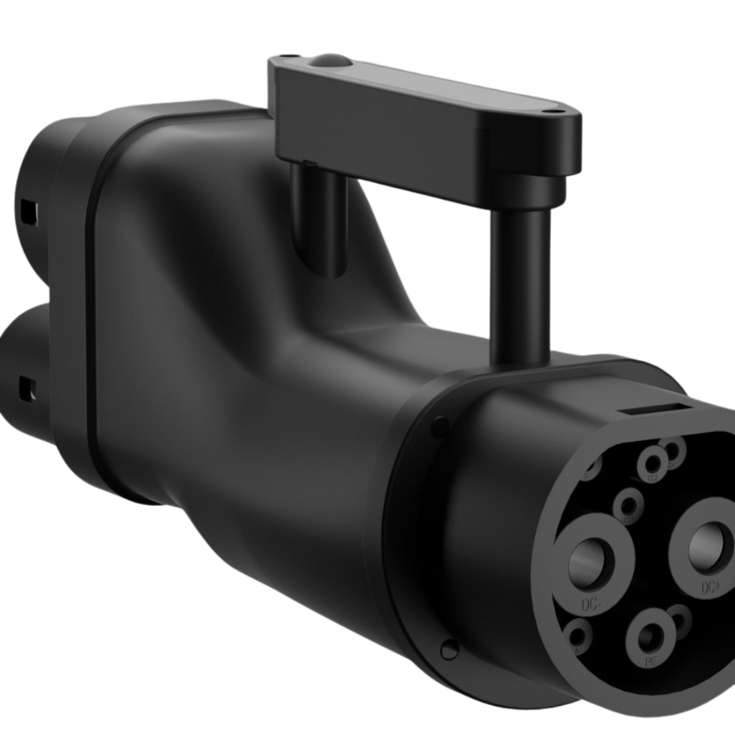 Ladeadapter for elbil GBT til CCS2