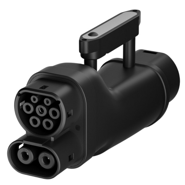 Ladeadapter for elbil GBT til CCS2