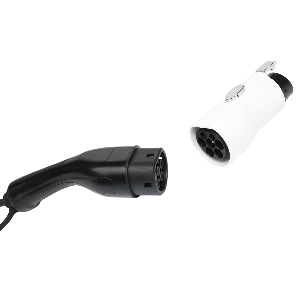Adapter Type 2 (ladekabel) til Type 1 (bil)