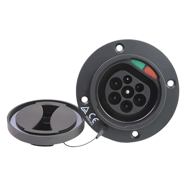 Type 2 Stikkontakt for bil | 3-fase | 16A/32A
