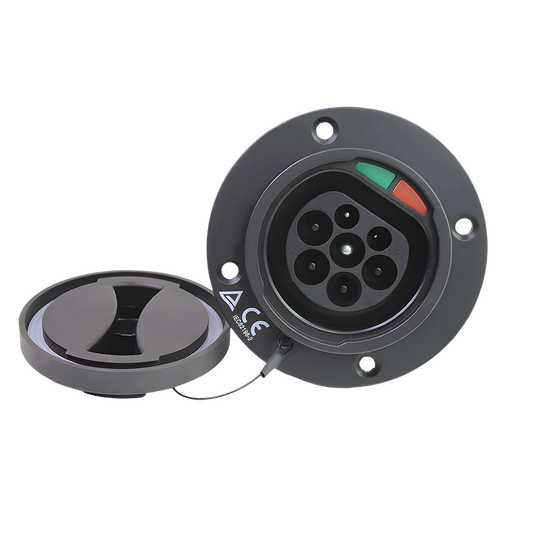 Type 2 Stikkontakt for bil | 3-fase | 16A/32A