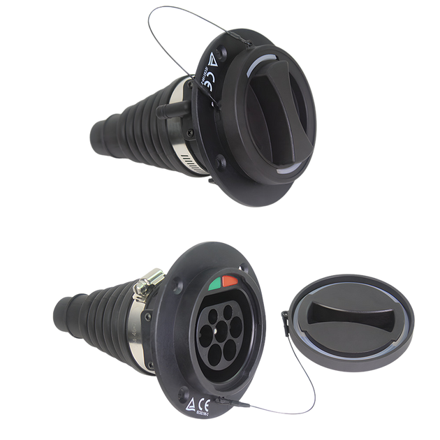 Type 2 Stikkontakt for bil | 3-fase | 63A