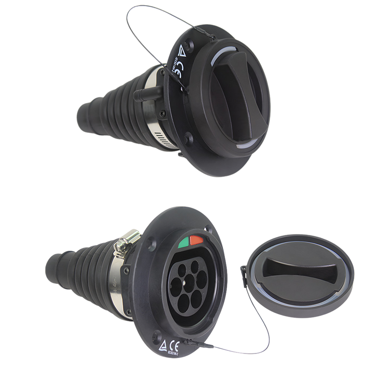 Type 2 Stikkontakt for bil | 1 fase | 16A/32A