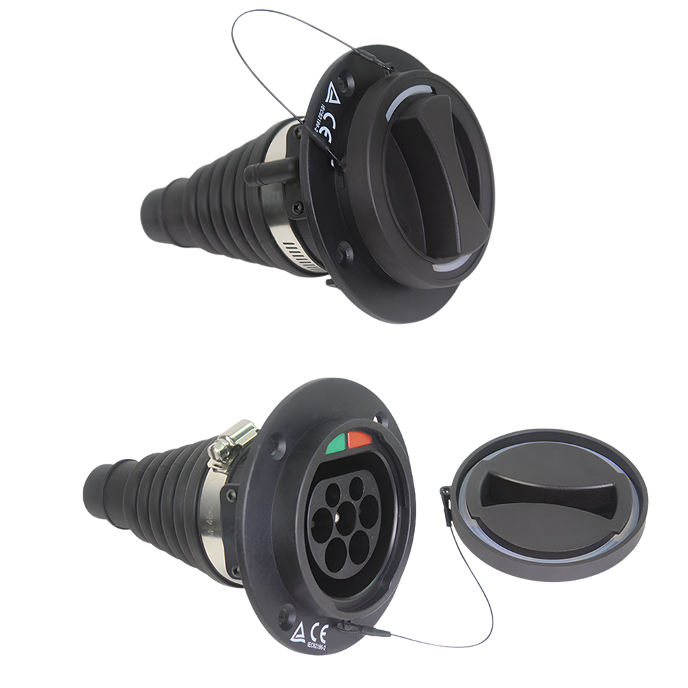 Type 2 Stikkontakt for bil | 1 fase | 16A/32A
