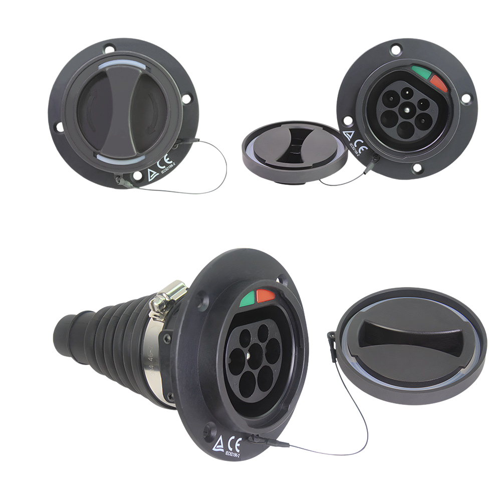 Type 2 Stikkontakt for bil | 1 fase | 16A/32A