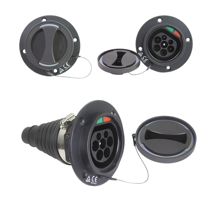 Type 2 Stikkontakt for bil | 1 fase | 16A/32A