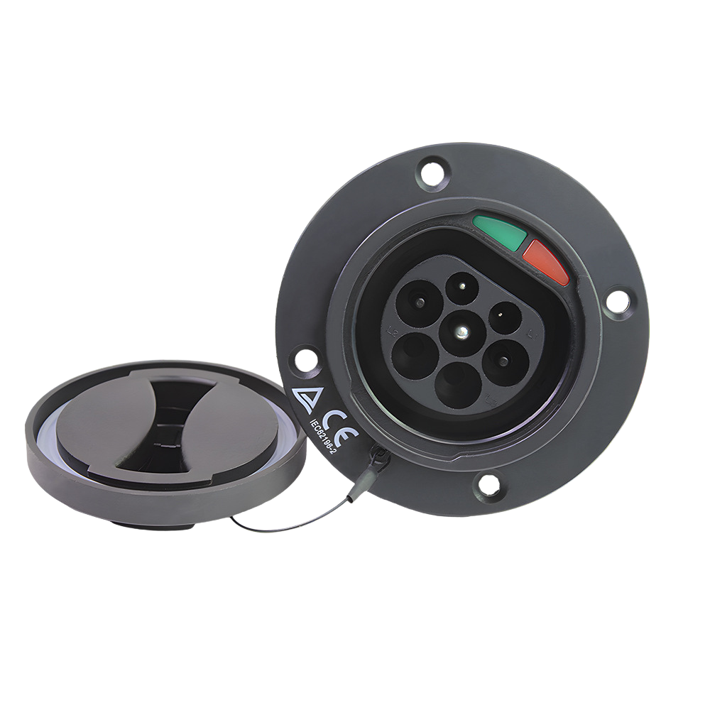 Type 2 Stikkontakt for bil | 1 fase | 16A/32A