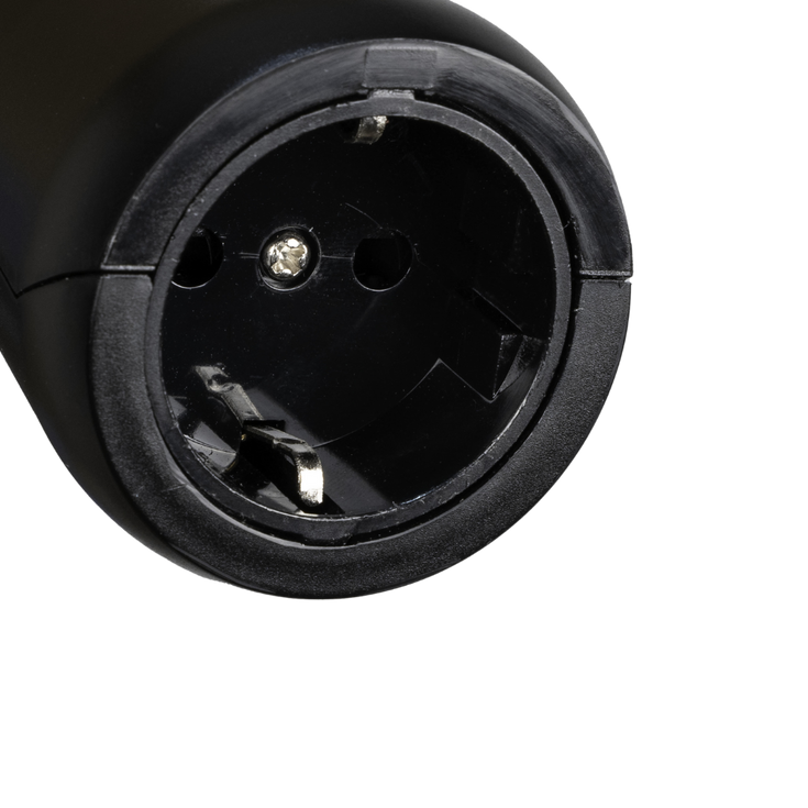 Adapter Type 2 (ladestasjon) til type F 230V schuko-uttak