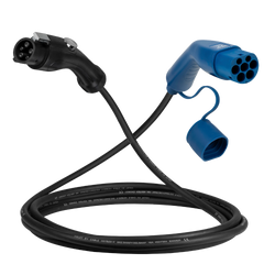 Type 1 til Type 2 | 1 Fas | 16A | 3,7kW Ladekabel