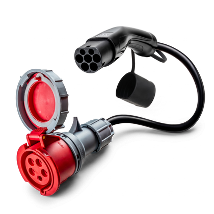 32A 5-polet CEE til Type 2-adapter