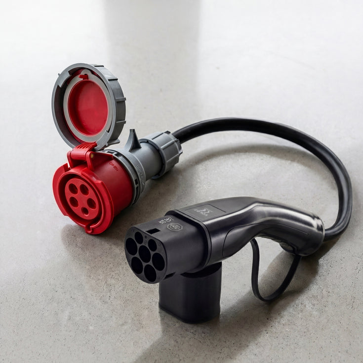 16A 5-polet til Type 2-adapter