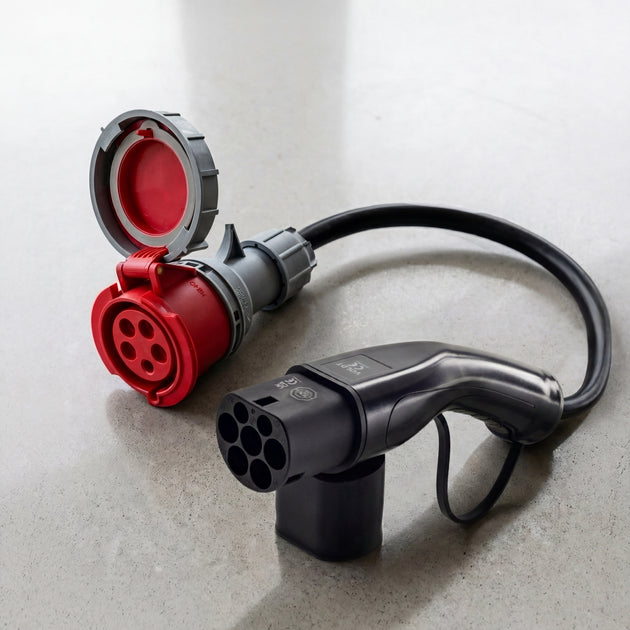 32A 5-polet CEE til Type 2-adapter