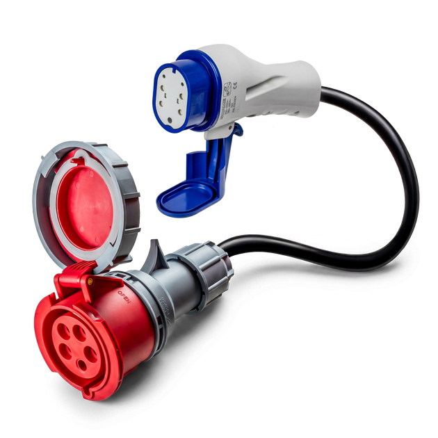 16A 5-polet til Type 3-adapter