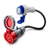 16A 5-polet til Type 3-adapter