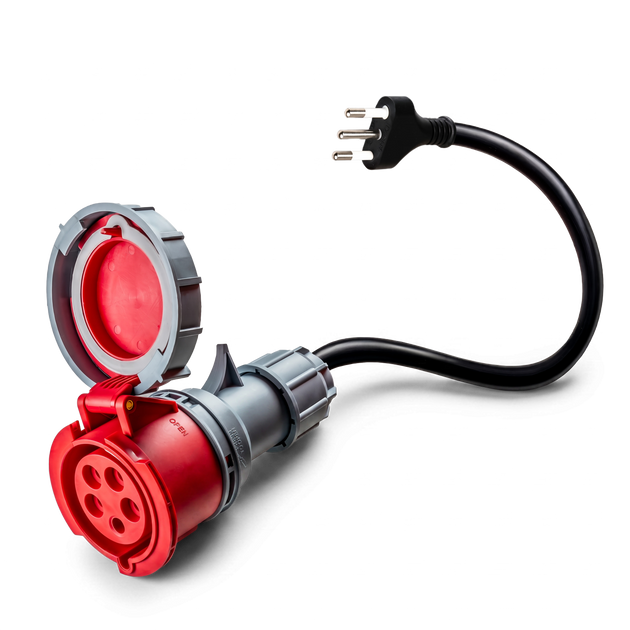 16A 5-polet til type L for Italia-adapter