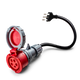 16A 5-polet til type L for Italia-adapter
