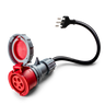 16A 5-polet til type L for Italia-adapter