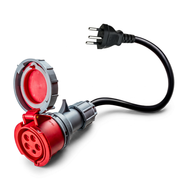 16A 5-polet til type J for Sveits-adapter