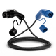 Type 1 til Type 2 | 1 Fas | 16A | 3,7kW Ladekabel